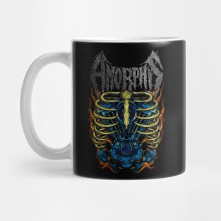 AMORPHIS KALEVALA RIBS METAL ROCK Mug